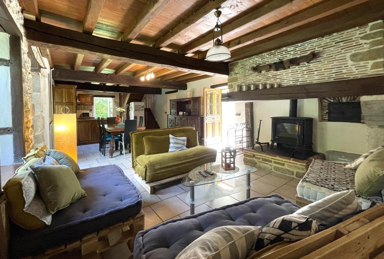 B&B - Chambres D'Hotes Acoucoula Orthez Exterior foto